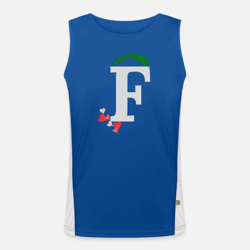 F Men's Functional Contrast Tank Top 