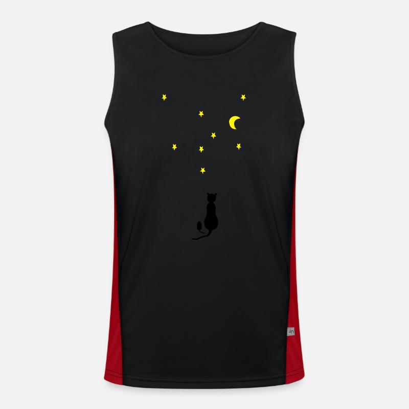 Cat and Mouse Men's Functional Contrast Tank Top 