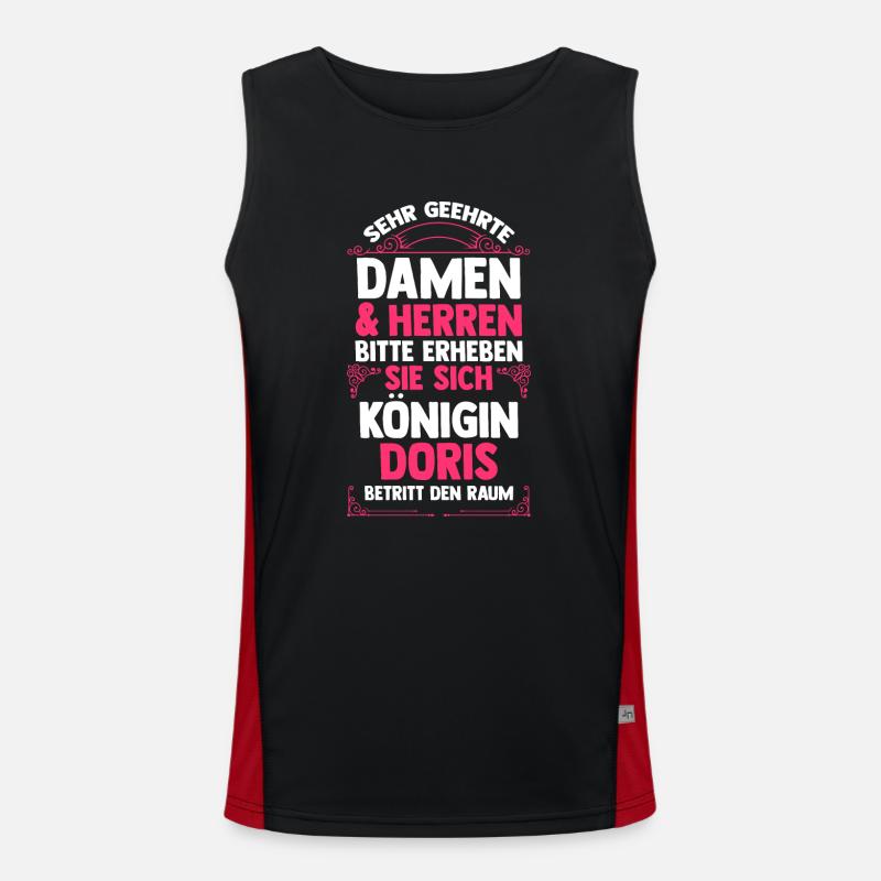 Doris Funktionelles Kontrast-Tank Top für Männer 