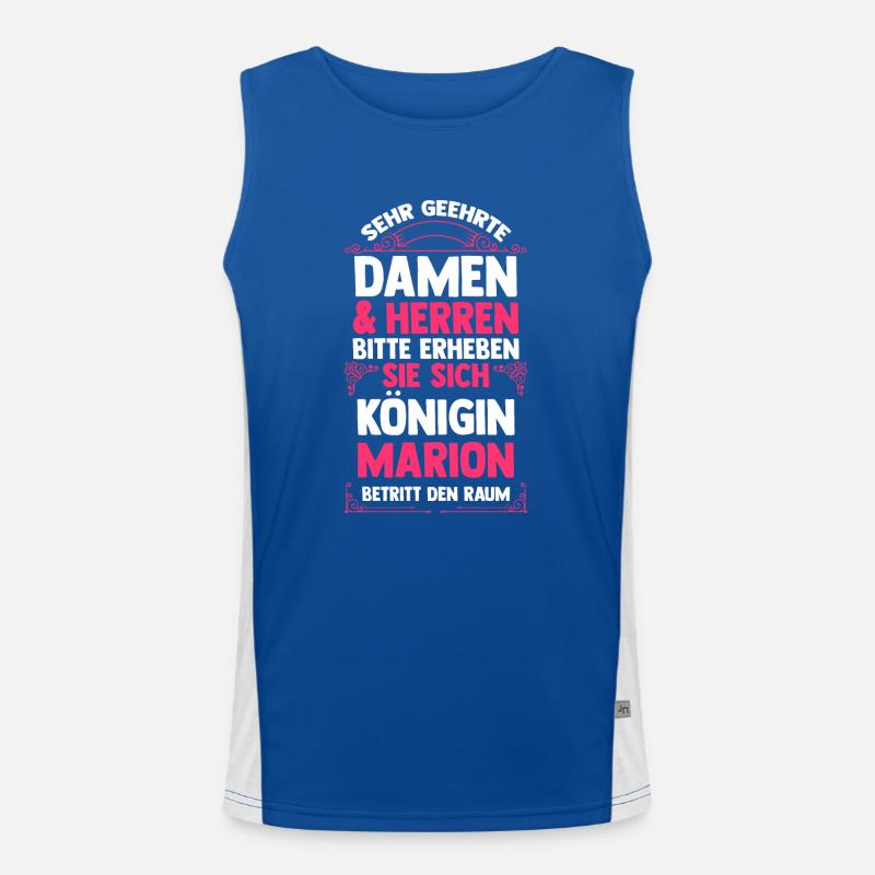 Marion Funktionelles Kontrast-Tank Top für Männer 