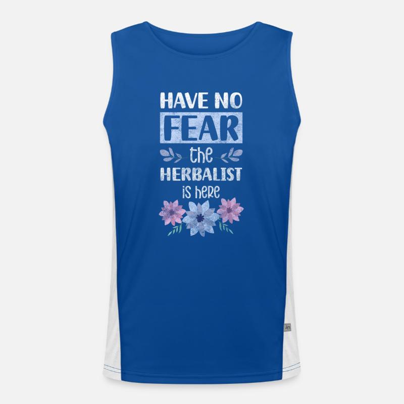 Healing Potion Nature Doctor Men's Functional Contrast Tank Top 