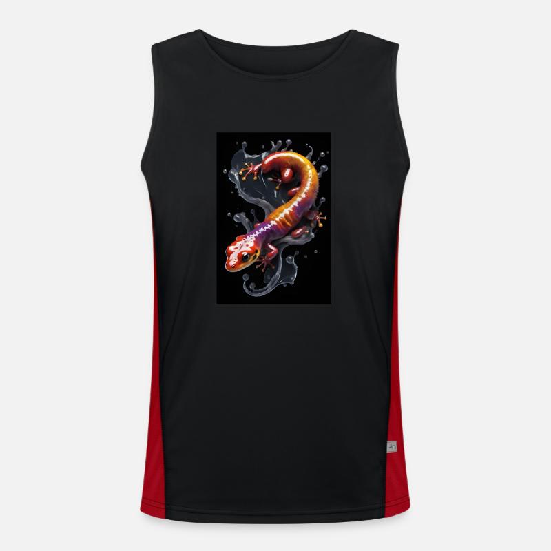 Salamander #3 Men's Functional Contrast Tank Top 