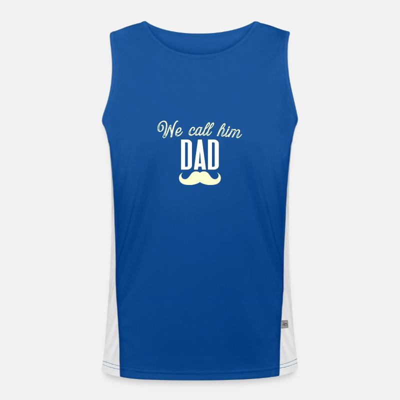Papa Débardeur respirant contrasté Homme 