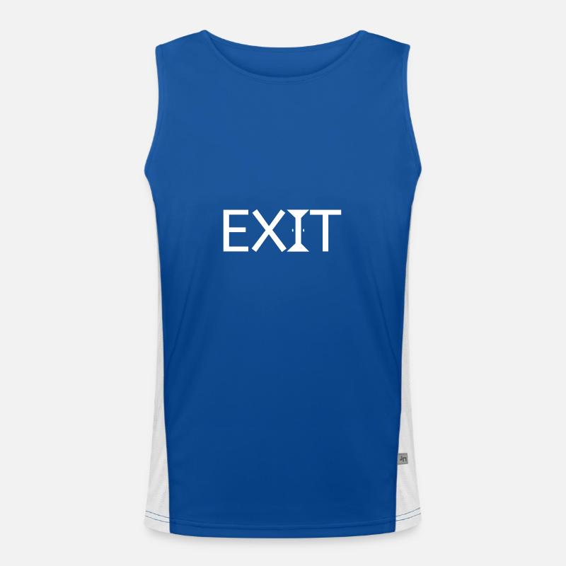 Exit Men's Functional Contrast Tank Top 