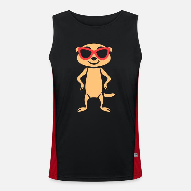 suricate Débardeur respirant contrasté Homme 