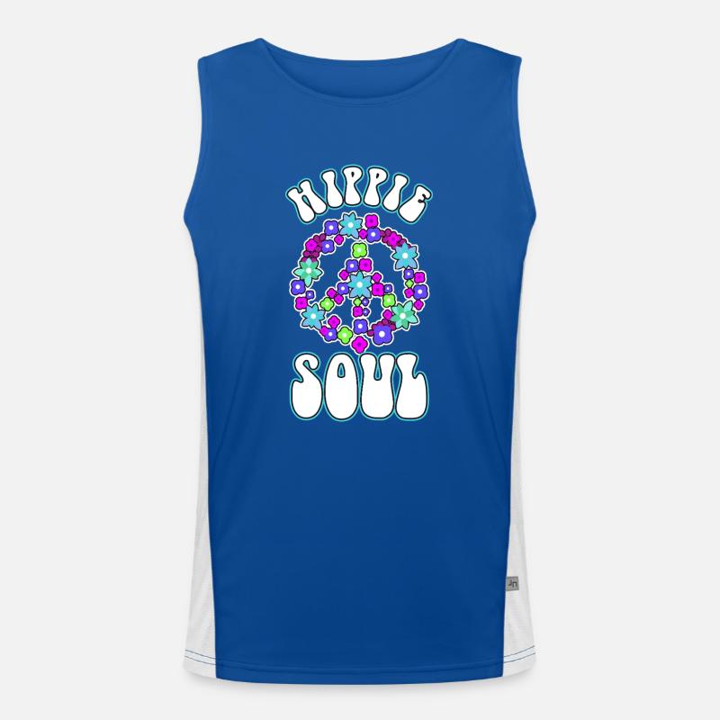 Hippie Soul Men's Functional Contrast Tank Top 