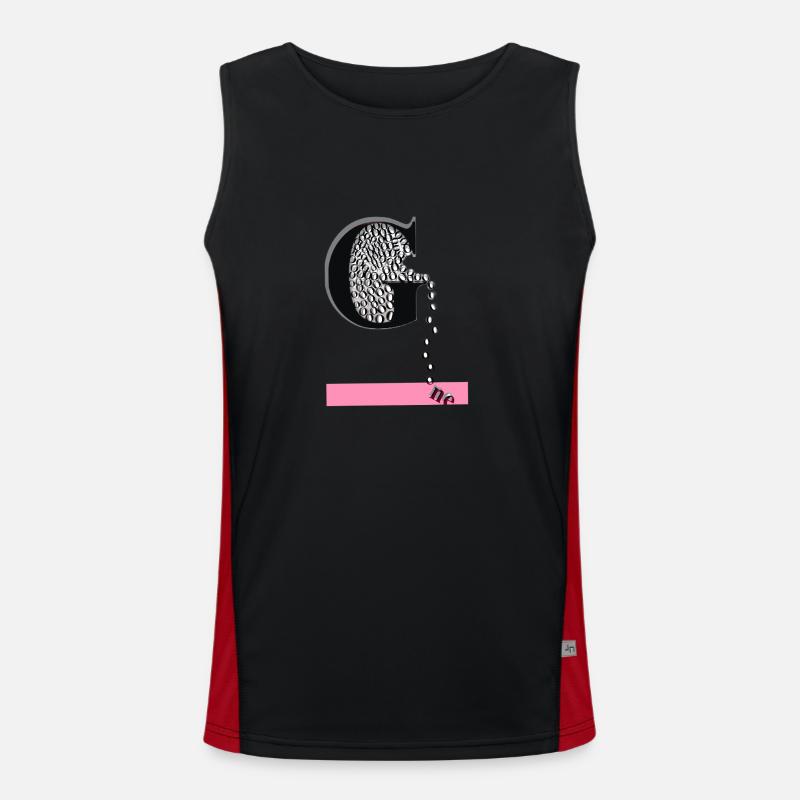 Gone in motion past lost Men's Functional Contrast Tank Top 