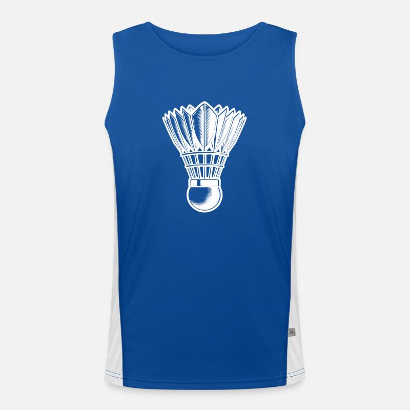 Structures à ressorts d’articles de sport de badminton classique Débardeur respirant contrasté Homme 