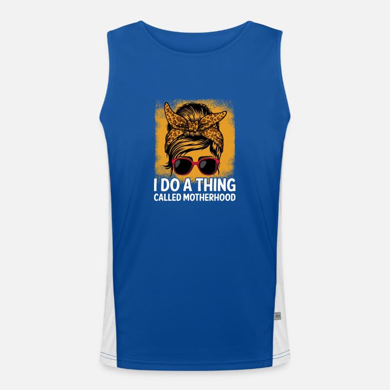 Chose appelée maternité Maman Dictons Mère Citations de mère Débardeur respirant contrasté Homme 