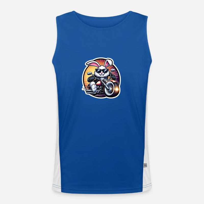 Easter - I'm coming! Men's Functional Contrast Tank Top 