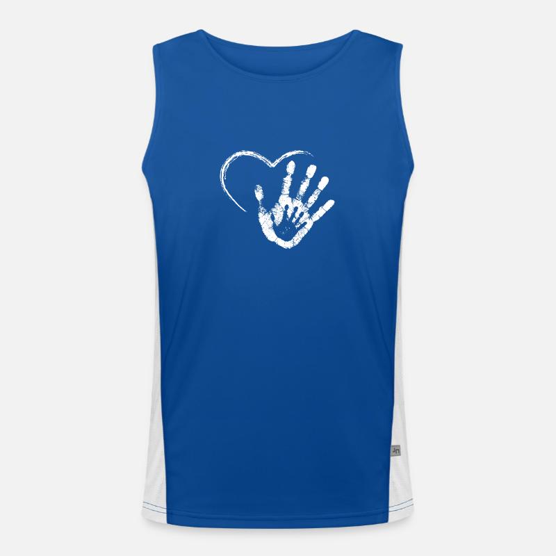 HAND IN HAND Men's Functional Contrast Tank Top 
