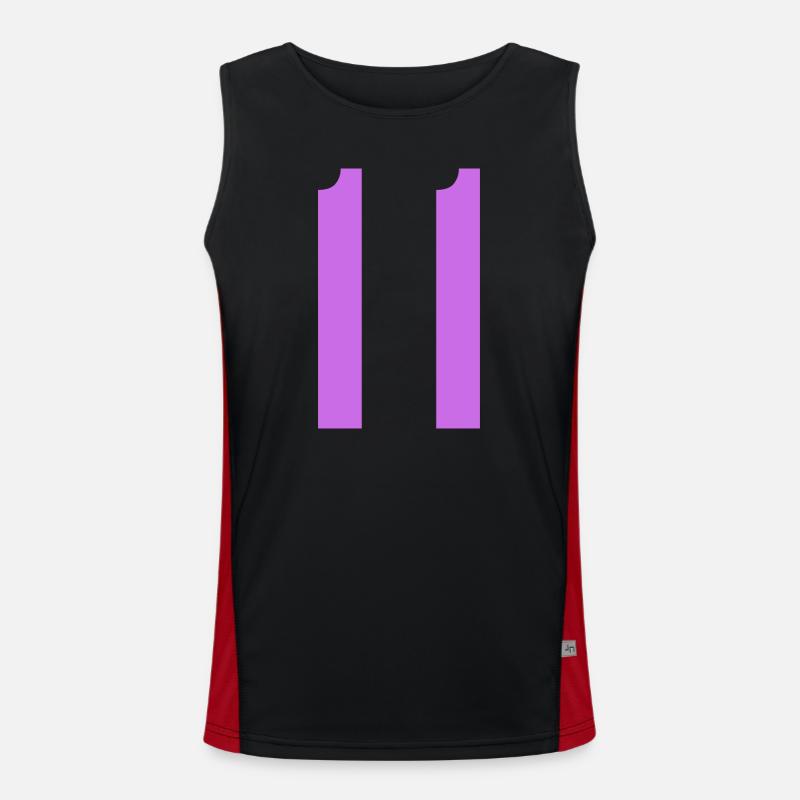 11 Men's Functional Contrast Tank Top 
