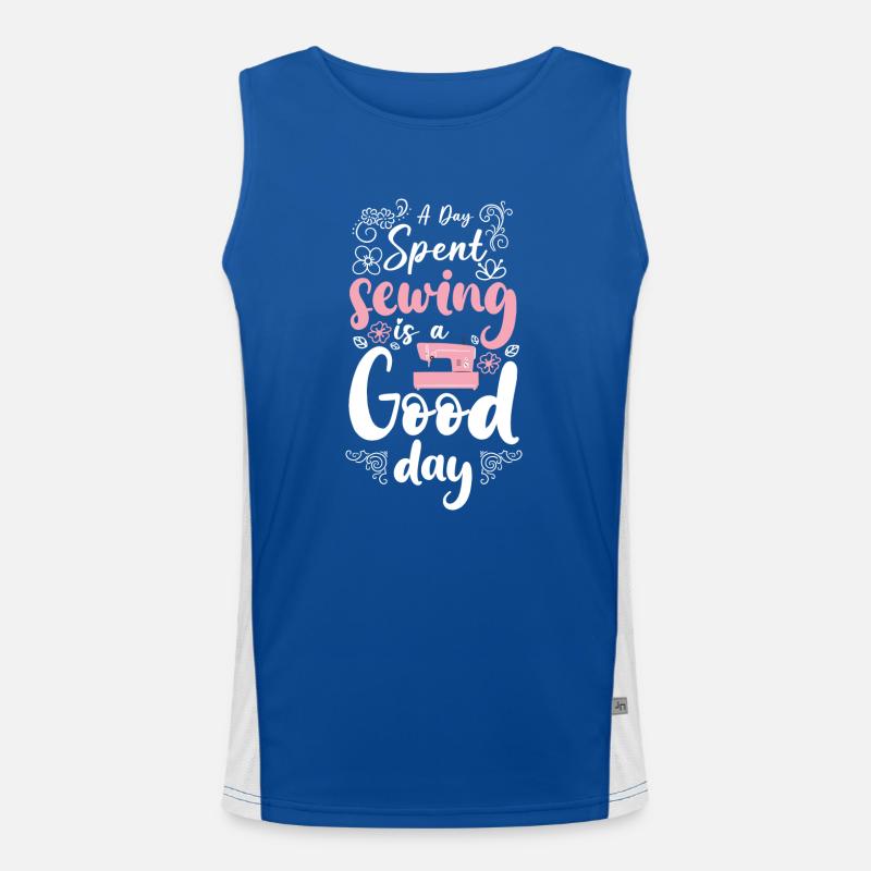 Profession de couture plus proche Débardeur respirant contrasté Homme 