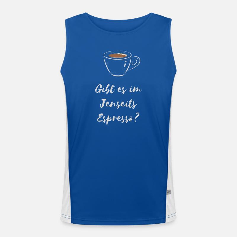 Y a-t-il dans la chemise café Beyond Espresso Débardeur respirant contrasté Homme 