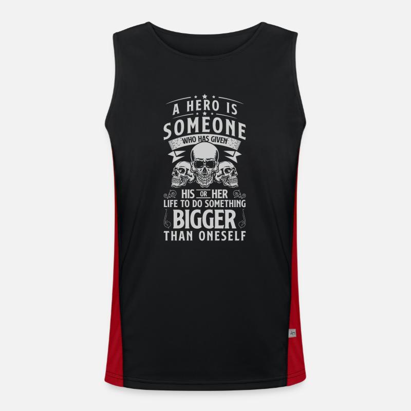 Everyday hero Savior Cape Strength Men's Functional Contrast Tank Top 