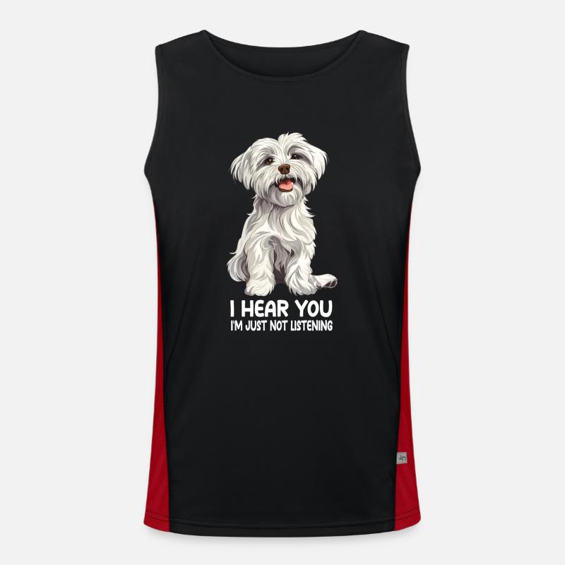 Maltese Men's Functional Contrast Tank Top 
