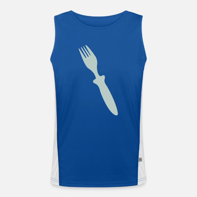 fork Men's Functional Contrast Tank Top 