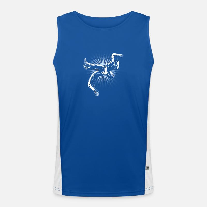 Lutter Débardeur respirant contrasté Homme 