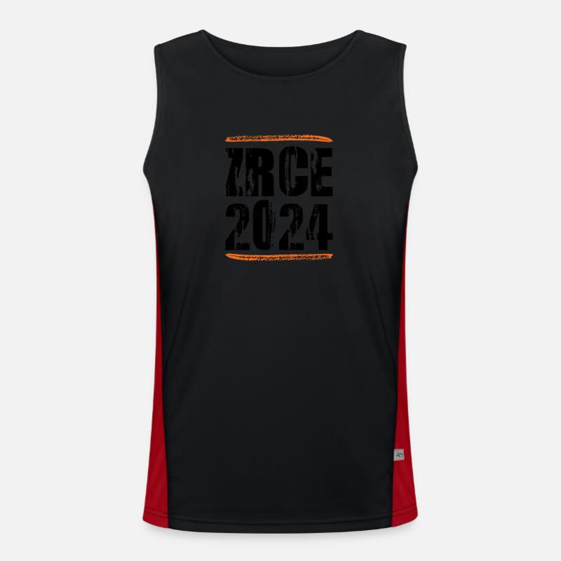 Devis Zrce 2024 Débardeur respirant contrasté Homme 