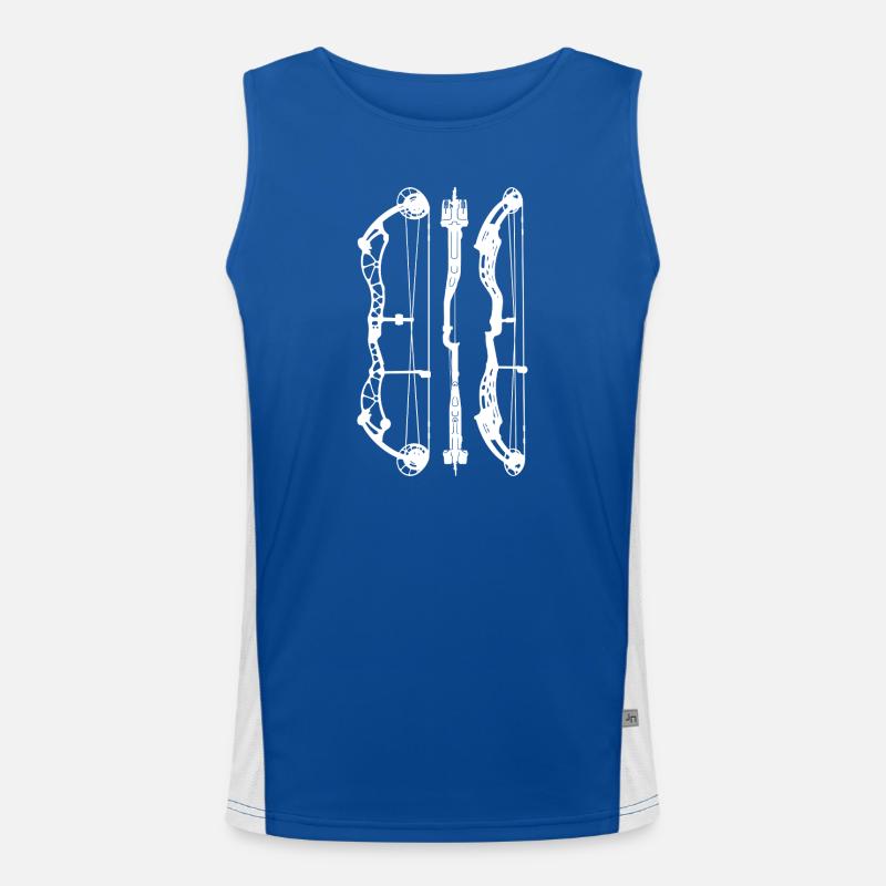 BowtechRekinong_PlansW Men's Functional Contrast Tank Top 