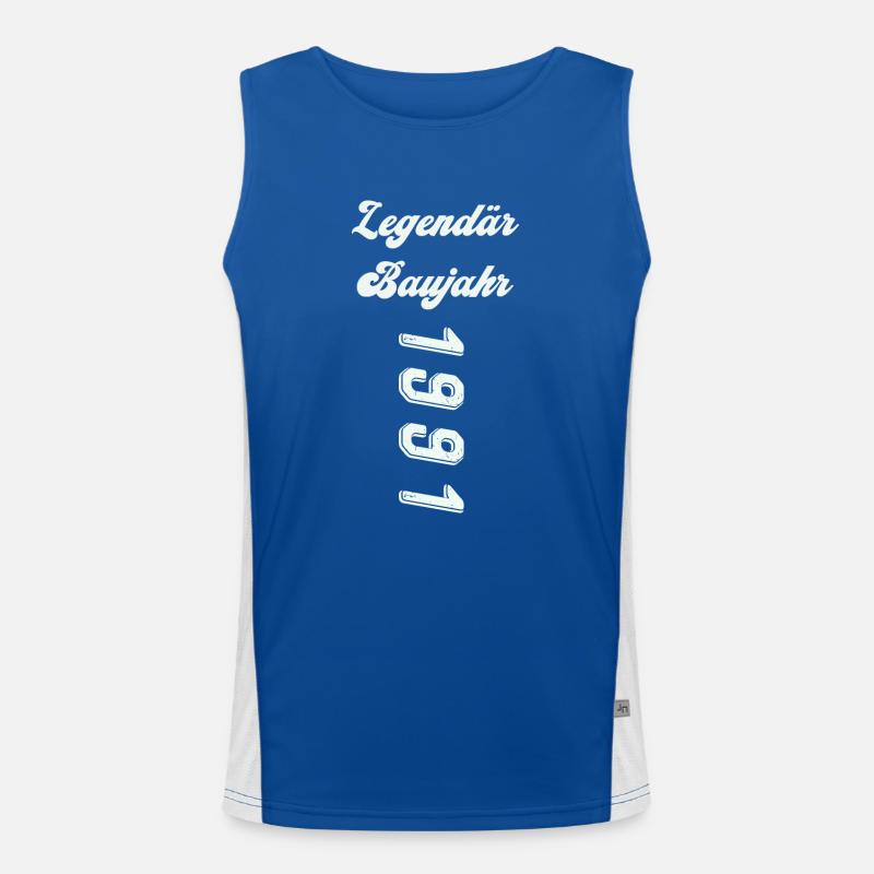 1991 Funktionelles Kontrast-Tank Top für Männer 