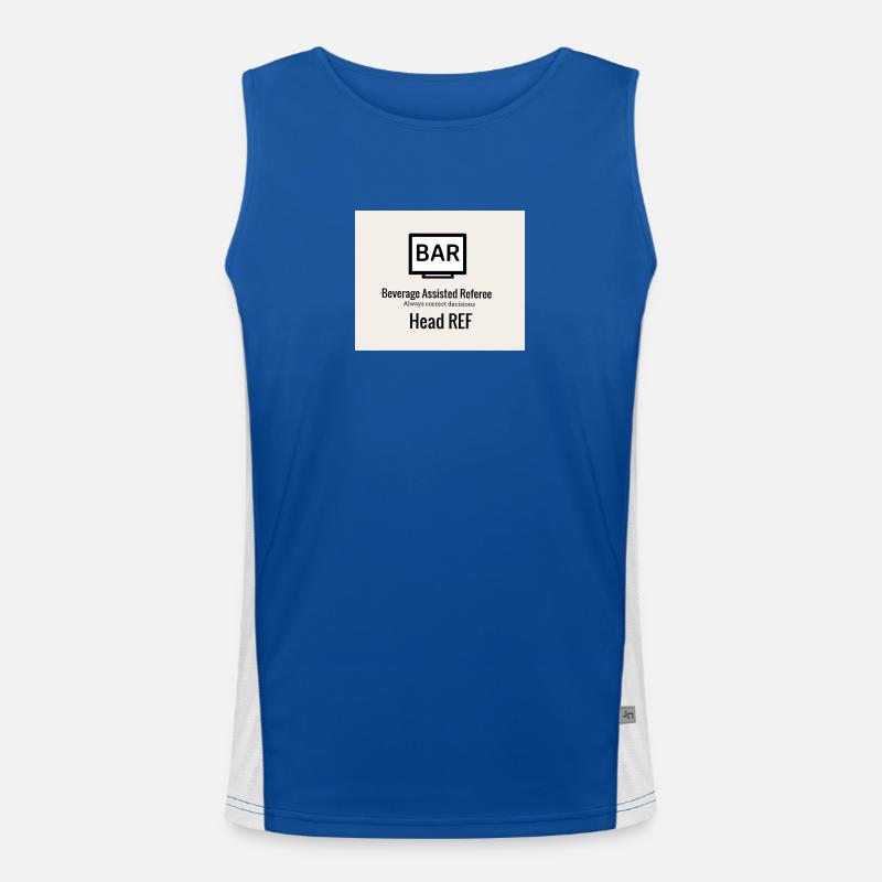 BAR Head REF Men's Functional Contrast Tank Top 