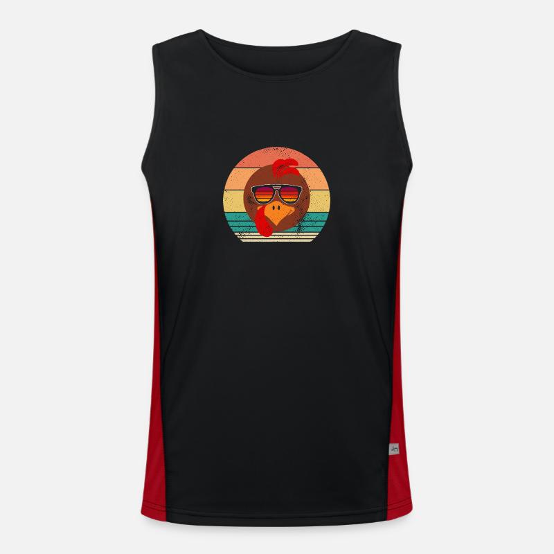 Turkey Men's Functional Contrast Tank Top 