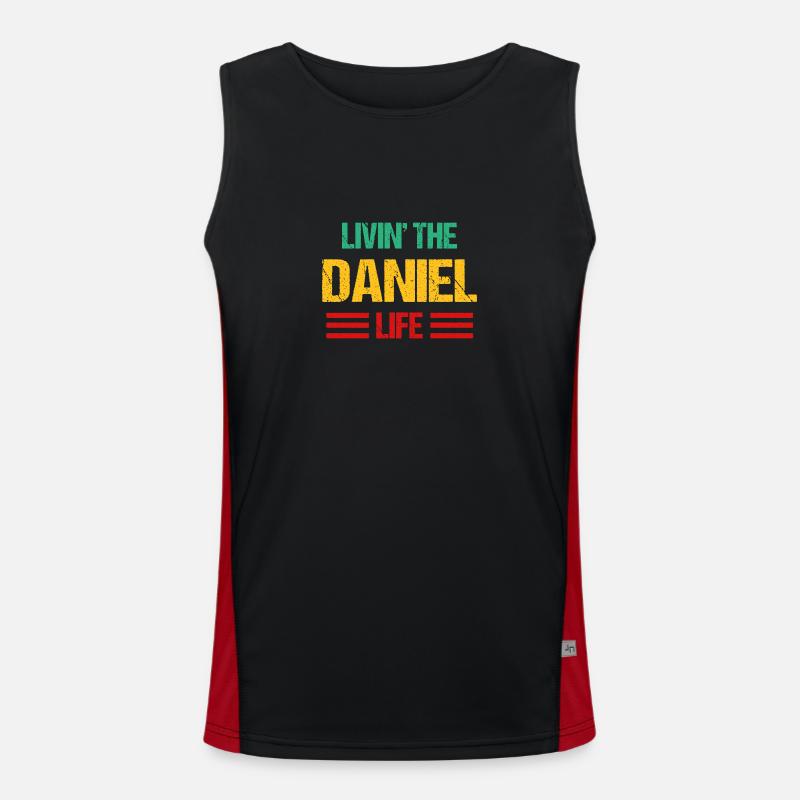 Daniel Funktionelles Kontrast-Tank Top für Männer 