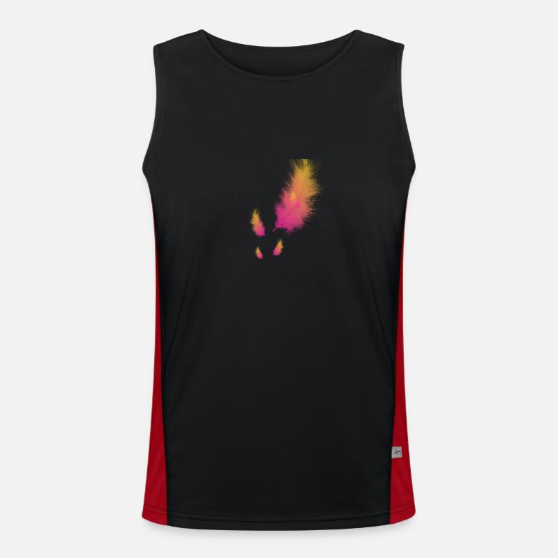 feather Men's Functional Contrast Tank Top 
