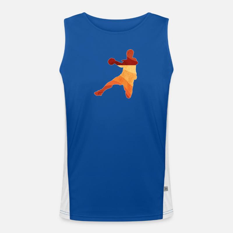 Dunk au basket en rétrogradient Débardeur respirant contrasté Homme 
