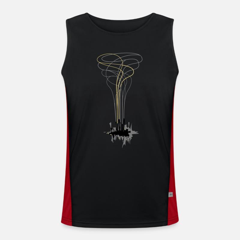 Metropolis Men's Functional Contrast Tank Top 