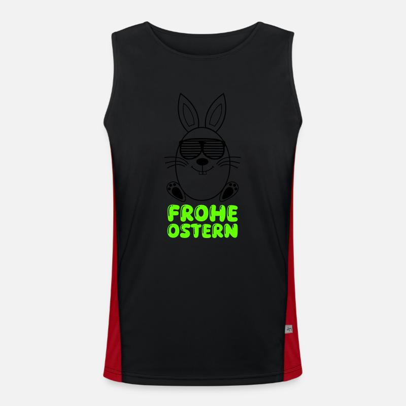 joyeuses Pâques Débardeur respirant contrasté Homme 