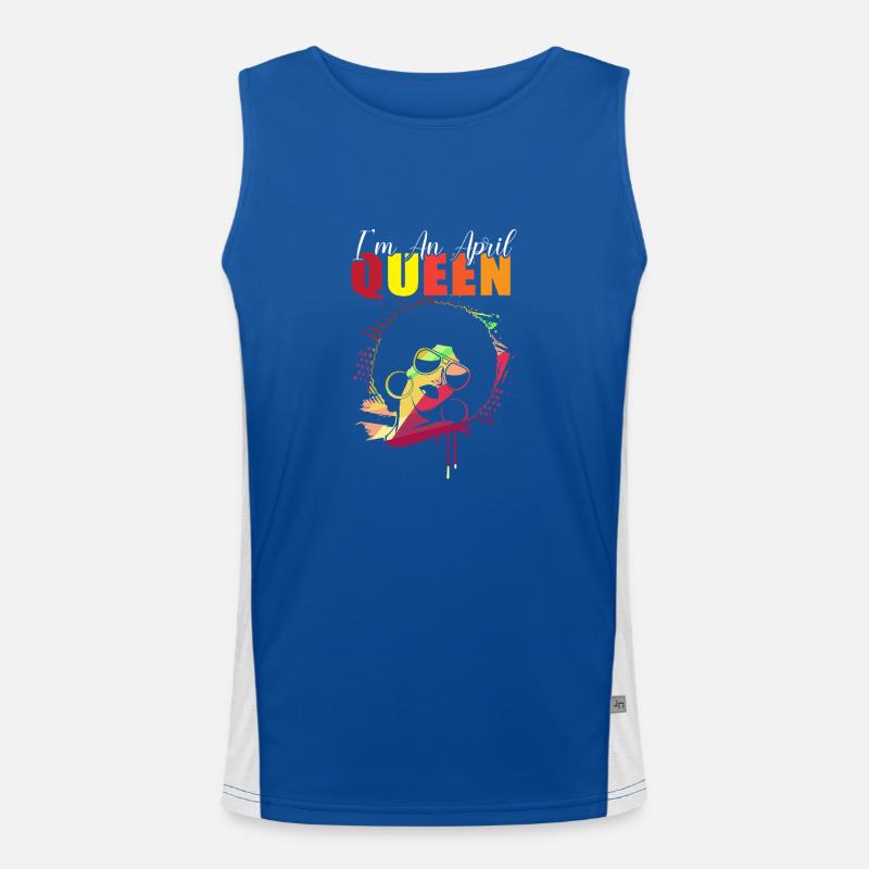 Sternzeichen Widder Funktionelles Kontrast-Tank Top für Männer 