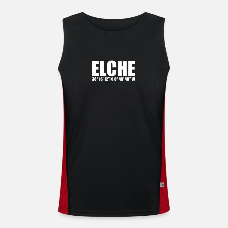 Coordonnées d’Elche Débardeur respirant contrasté Homme 