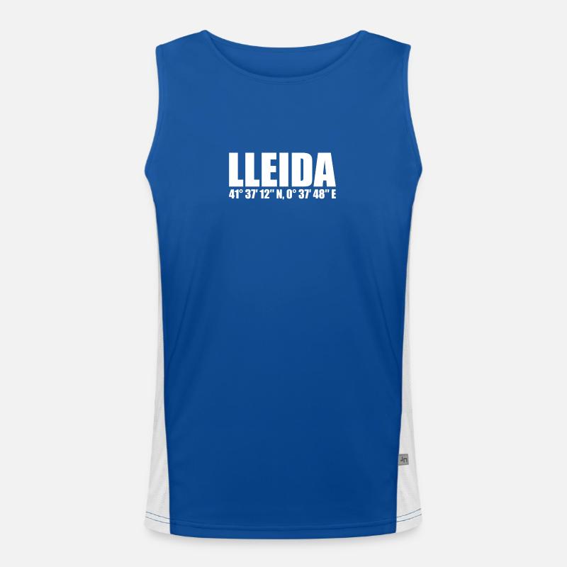 Coordonnées de Lleida Débardeur respirant contrasté Homme 