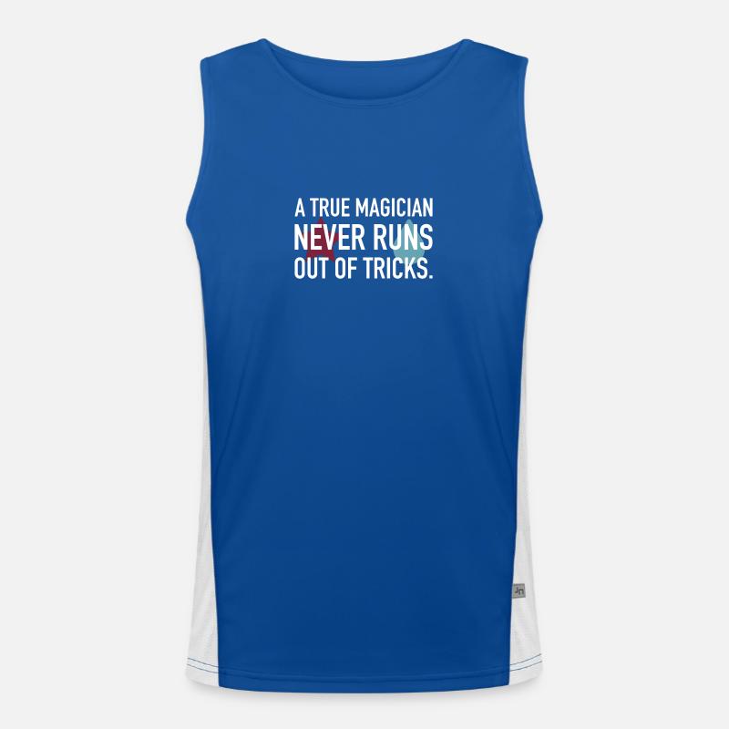 Magic Tricks Hisoka Funktionelles Kontrast-Tank Top für Männer 