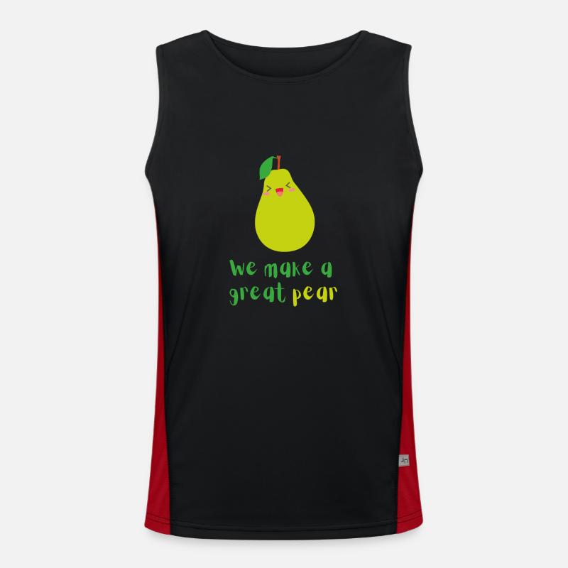 We make a great pair Men's Functional Contrast Tank Top 