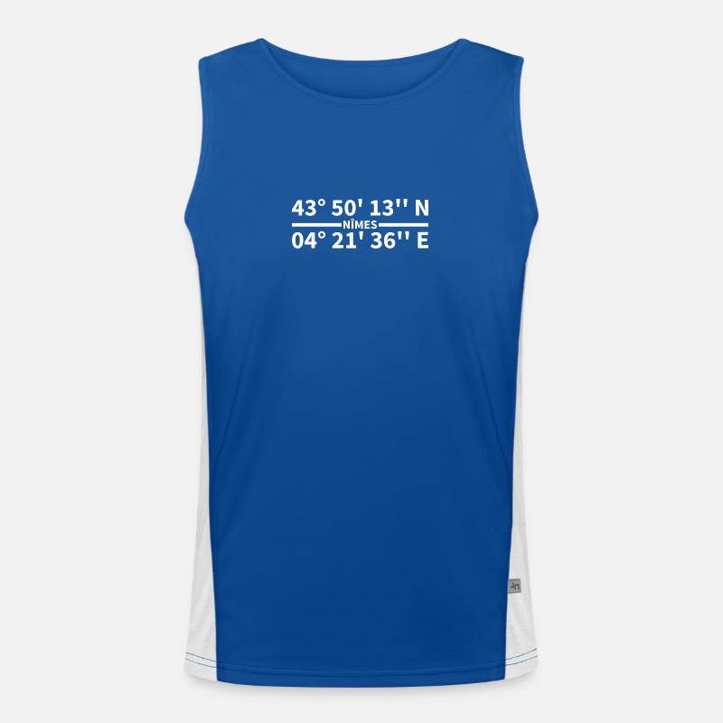 Nîmes coordinates Men's Functional Contrast Tank Top 