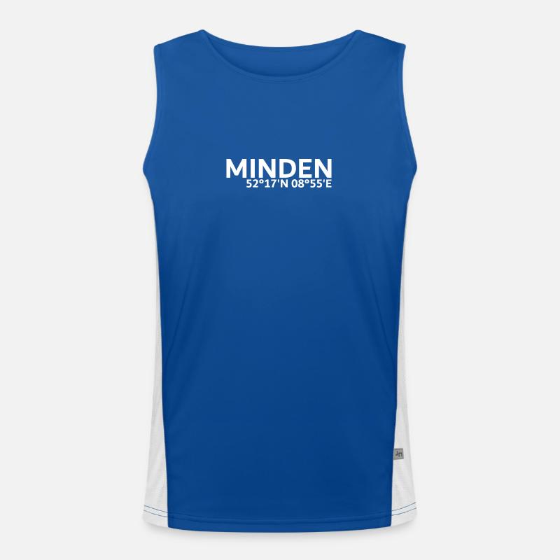 Minden coordinates Men's Functional Contrast Tank Top 