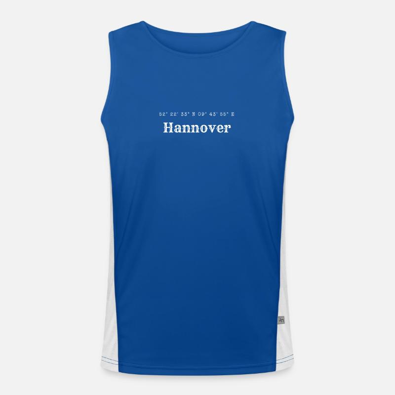 Hanover coordinates Men's Functional Contrast Tank Top 