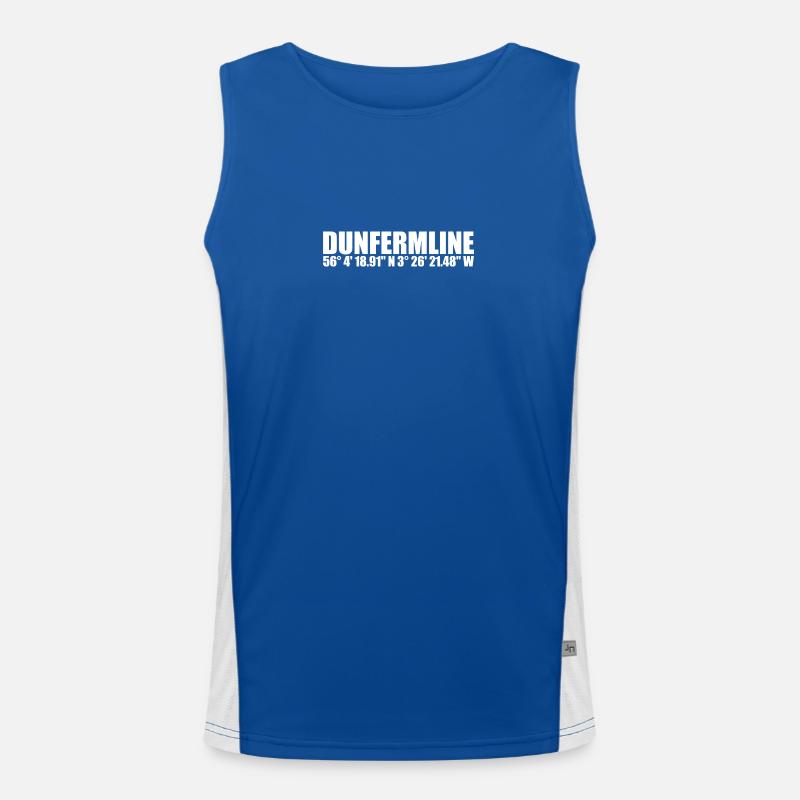 Dunfermline coordinates Men's Functional Contrast Tank Top 