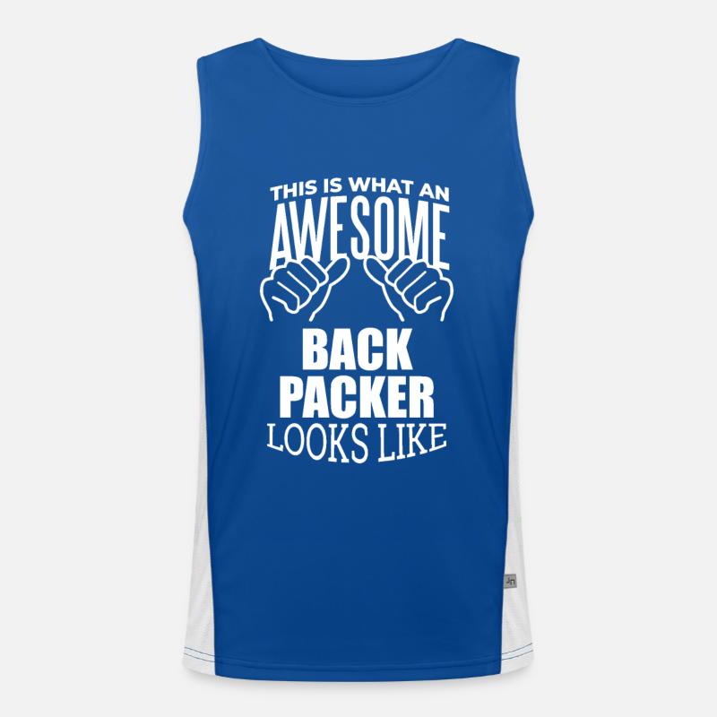 Backpacker Men's Functional Contrast Tank Top 