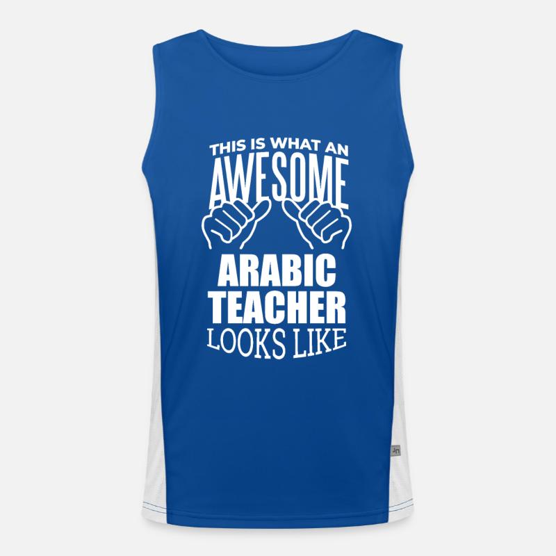 Arabe Débardeur respirant contrasté Homme 