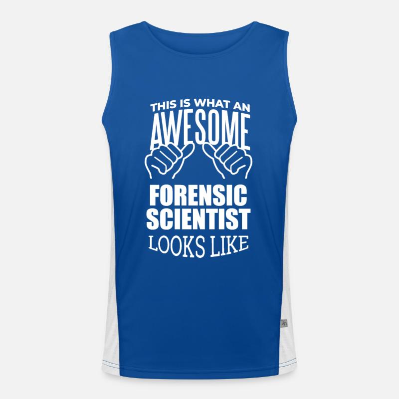Forensik Funktionelles Kontrast-Tank Top für Männer 