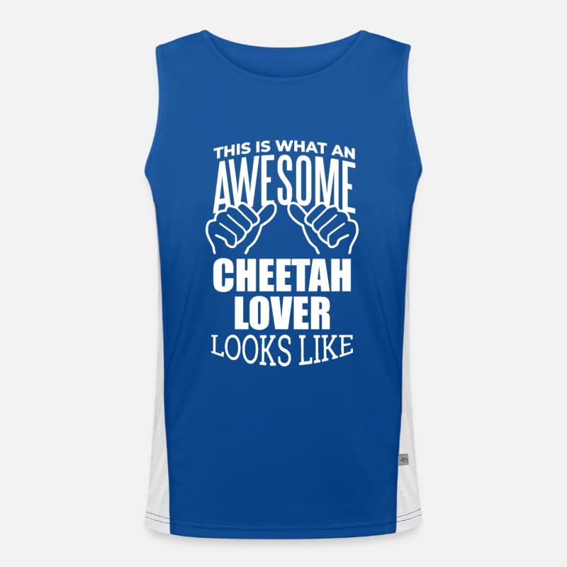 guépard Débardeur respirant contrasté Homme 