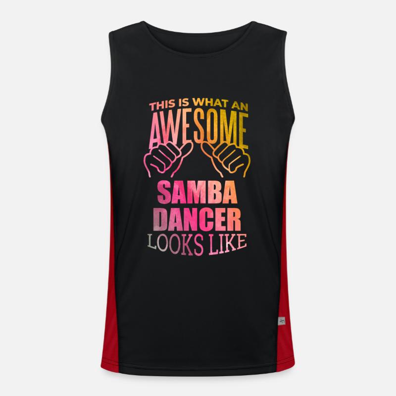 Samba Men's Functional Contrast Tank Top 