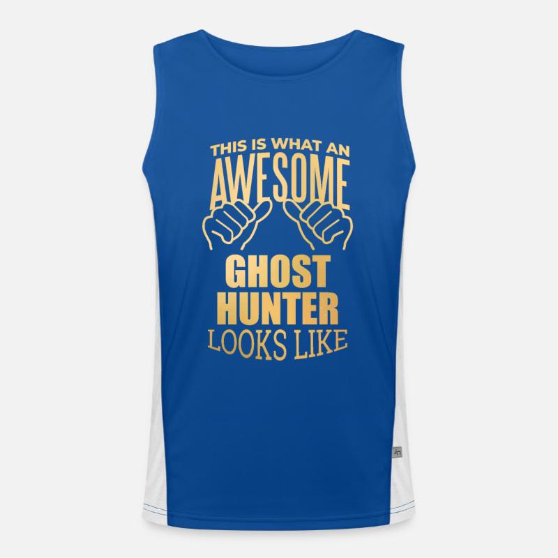Ghost Hunter Men's Functional Contrast Tank Top 