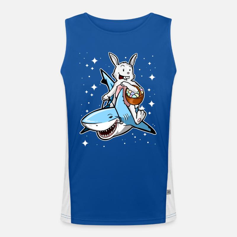 Galactic Easter! Men's Functional Contrast Tank Top 