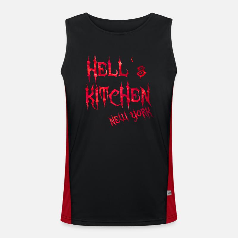 Hell’s Kitchen Débardeur respirant contrasté Homme 
