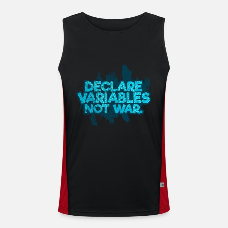 Programmation informatique Débardeur respirant contrasté Homme 